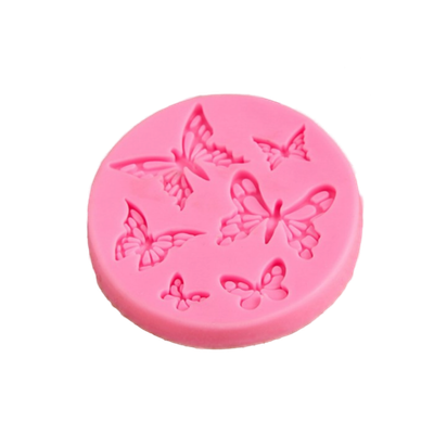 Молд силиконовый «Шесть бабочек», 8,4×7,5 см