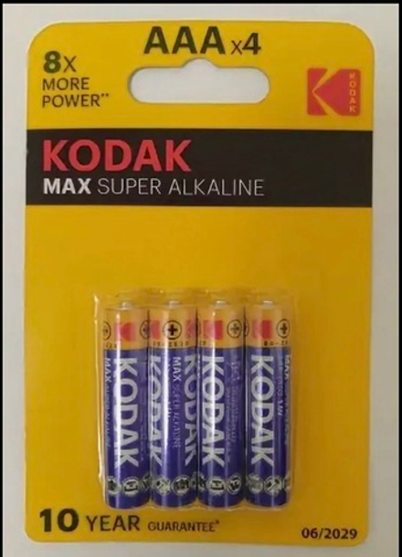 Кодак мизинец LR03 4 шт