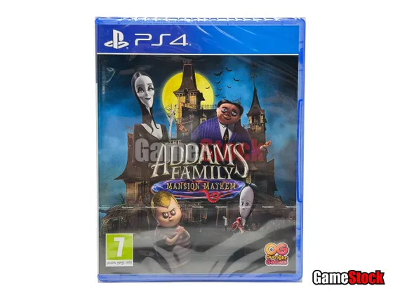 PS4 Семейка Аддамс Переполох в особняке / The Addams Family: Mansion Mayhem (Новый, Полностью на русском языке, CUSA-25061)