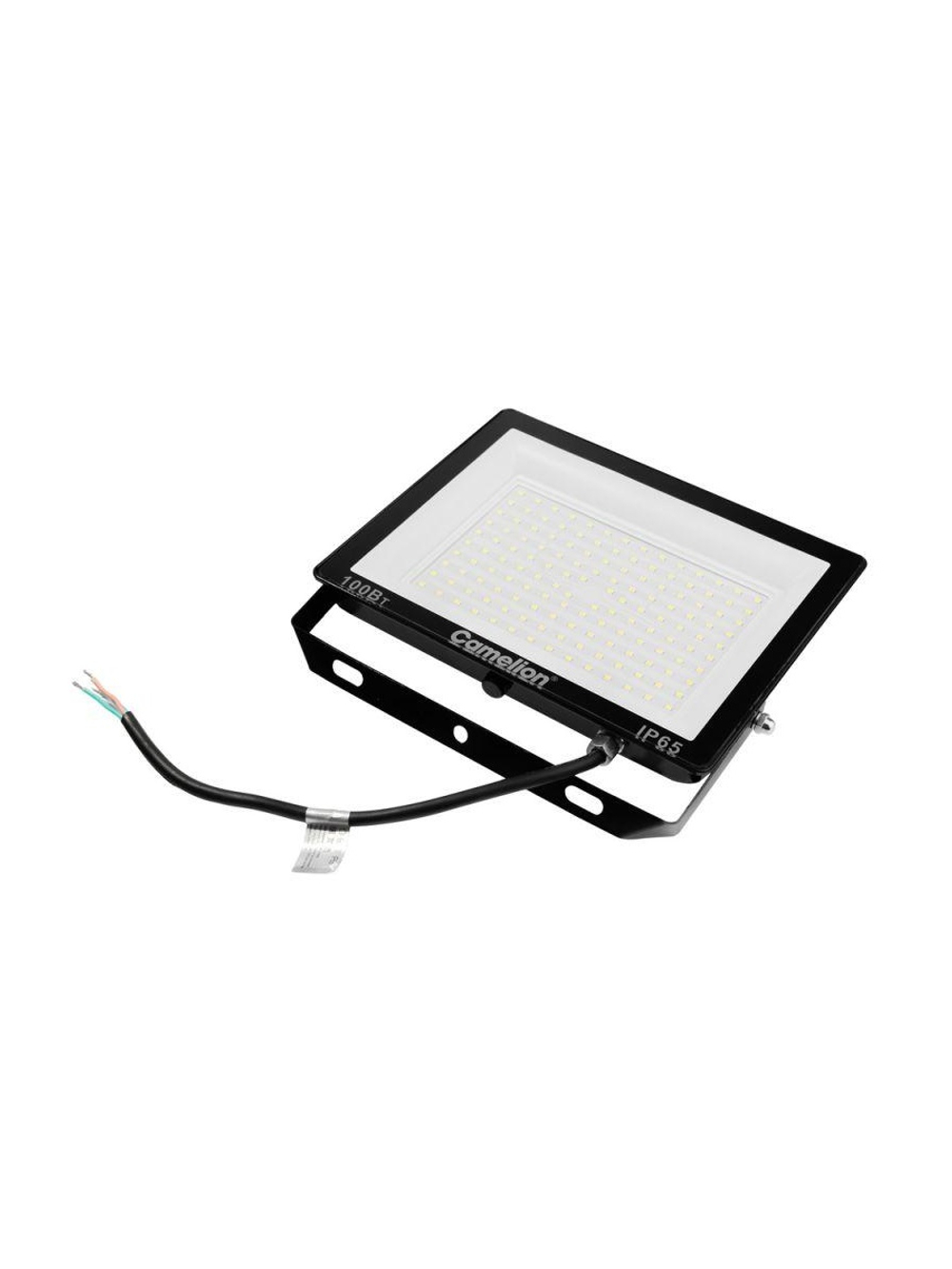 Прожектор светодиодный LFL-10004 C02 LED SMD 100Вт IP65 6500К 10000лм 230В 245х233.5Х31 черн. Camelion 16333