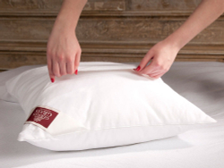 Набор подушки 50x68 Silver Down и защитной наволочки 50х70 Stop от German Grass