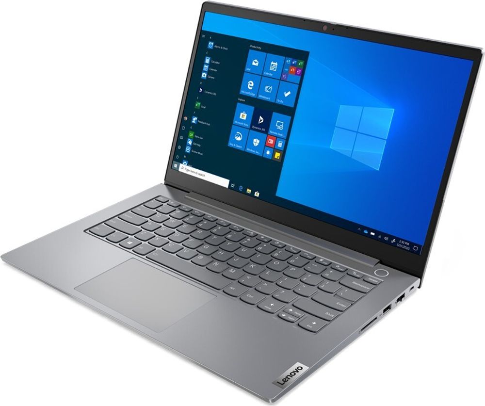 Ноутбук Lenovo ThinkBook 14 Gen 2, 14&amp;quot; (1920x1080) IPS/Intel Core i5-1135G7/8ГБ DDR4/256ГБ SSD/Iris Xe Graphics/Без ОС, серый [20VD0096RU]