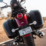 Кофры боковые Royal Enfield, черного цвета, арт. KXA00254