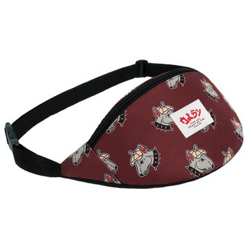 Поясная сумка OLDY. Барбос. Красный