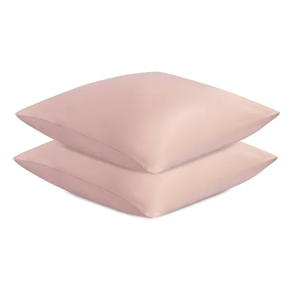 Набор наволочек из премиального сатина цвета пыльной розы из коллекции essential, 70х70 см