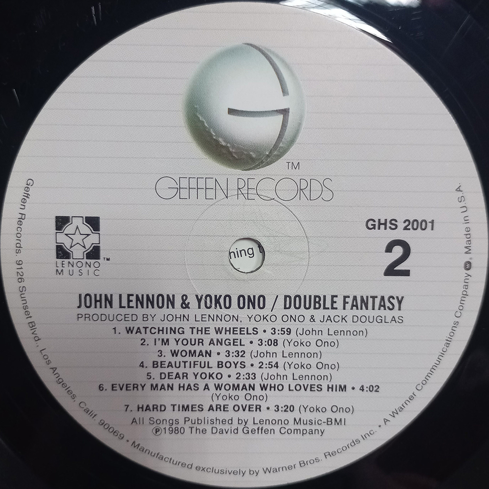 John Lennon & Yoko Ono / Double Fantasy (LP)