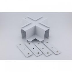 Соединитель X-образный для треков Aployt Magnetic track 220 APL.0285.10.04