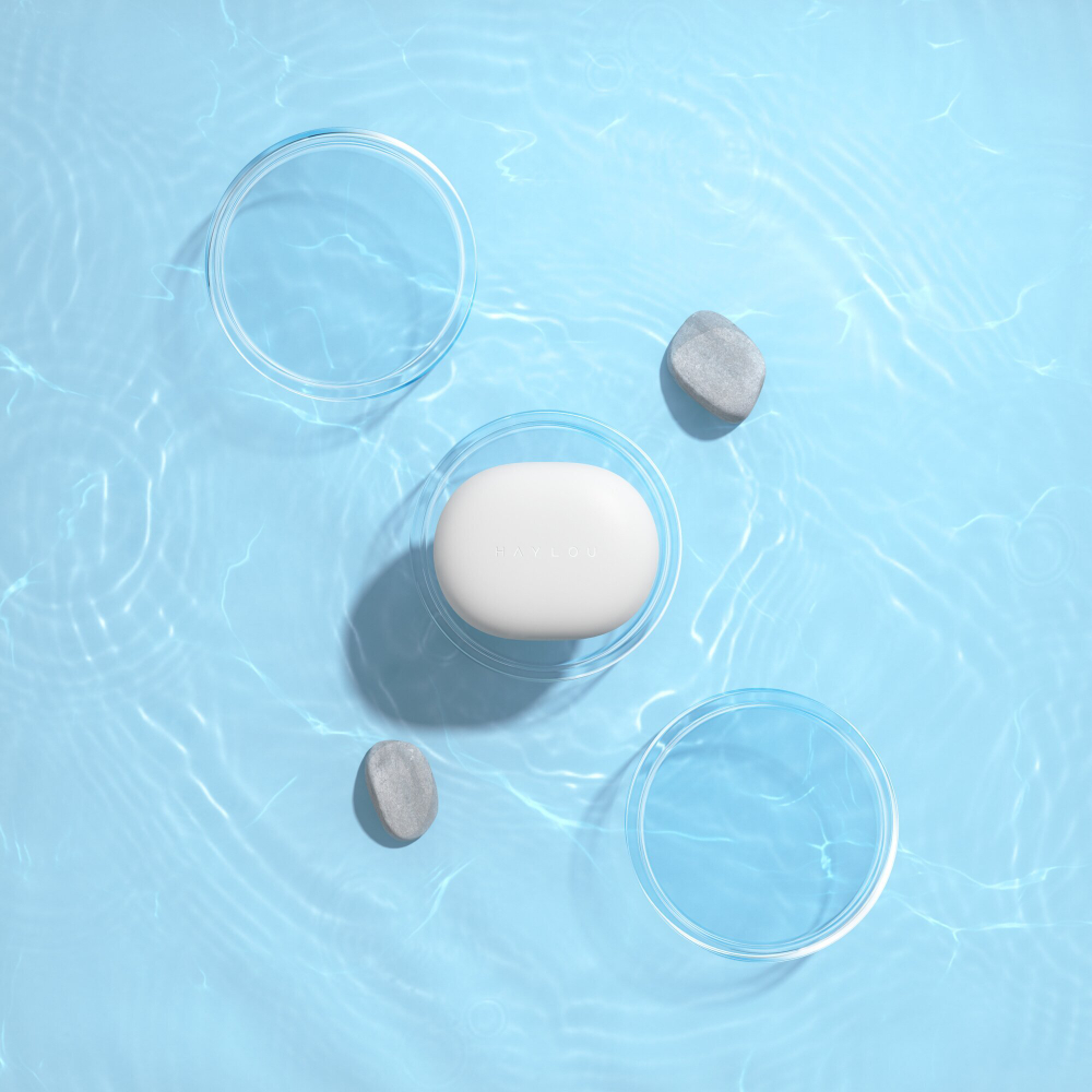 Беспроводные наушники Haylou MoriPods ANC, белый