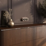 Рамка на 3 поста (итальянский орех) W0035225