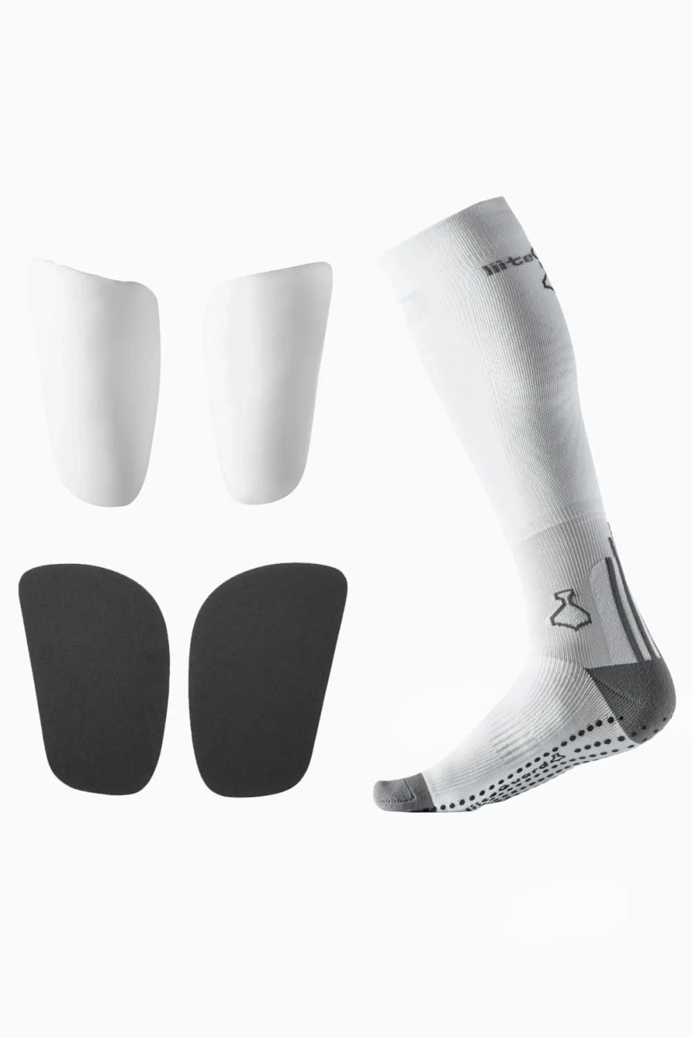Набор liiteGuard Performance – носки + щитки - белый