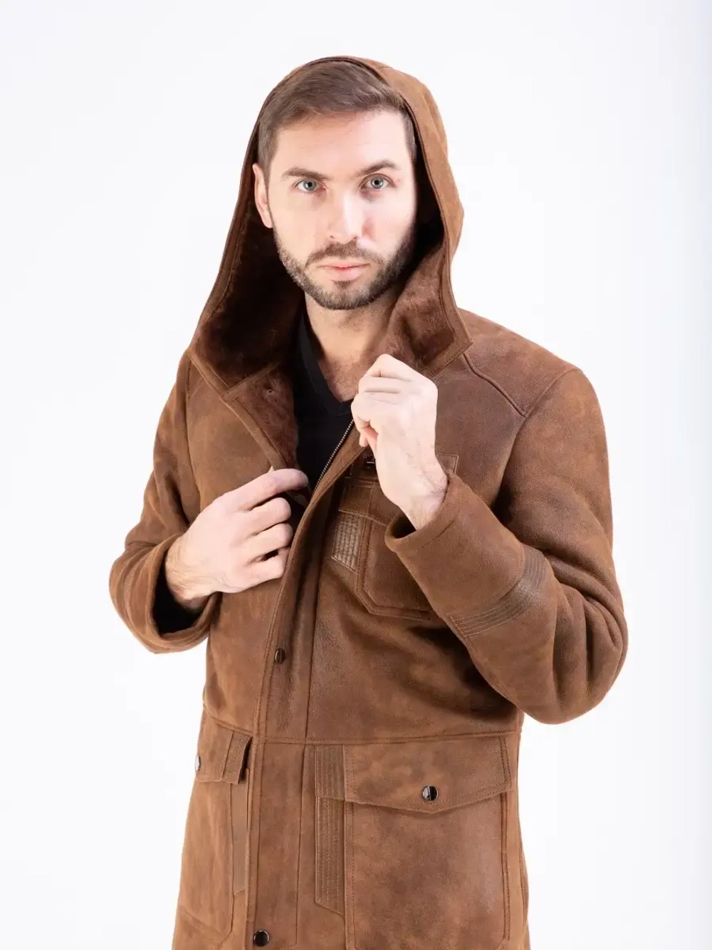 Дубленка мужская натуральная Турция