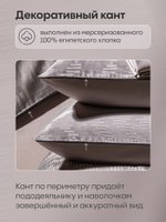 Комплект Сатин-Жаккард Тессоро «Серебряный штрих»