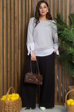 Блуза Плейона (серая) Б13316-3М LT Collection