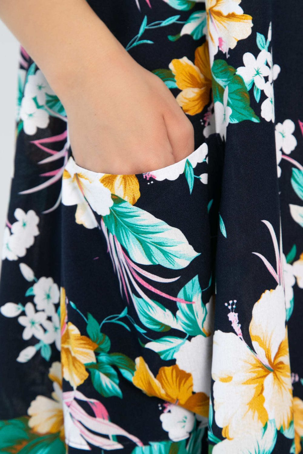 Сарафан Нимфа (синий/цветы) П13959-10М LT Collection