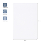 Холст на подрамнике Гамма "Студия", 20*30см, 100% хлопок, 280г/м2, мелкое зерно