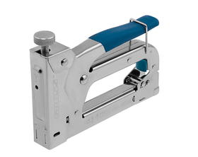 Степлер мебельный регулируемый Gross Handwerker стальной корпус, тип скобы 53, 4-14 мм 41000