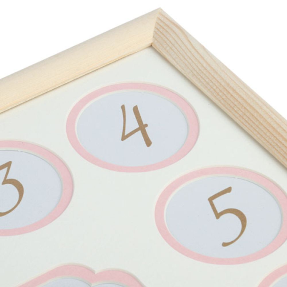 Image Art Серия Eco С22 30x30 1-ый Год Жизни, Розовый 12 фото 7x7 + 1 фото 9x9 художественное паспар | Image Art