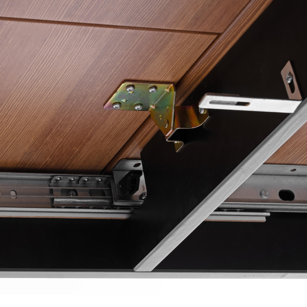 Стол Соната Люкс раздвижной/Sonata Lux extension table массив сосны, антик/чёрный, 120-(150)х75х75 см