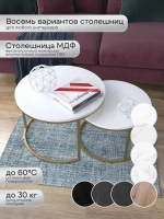 Комплект журнальных столов Акцент - ЗБГ - МДФ в ПВХ