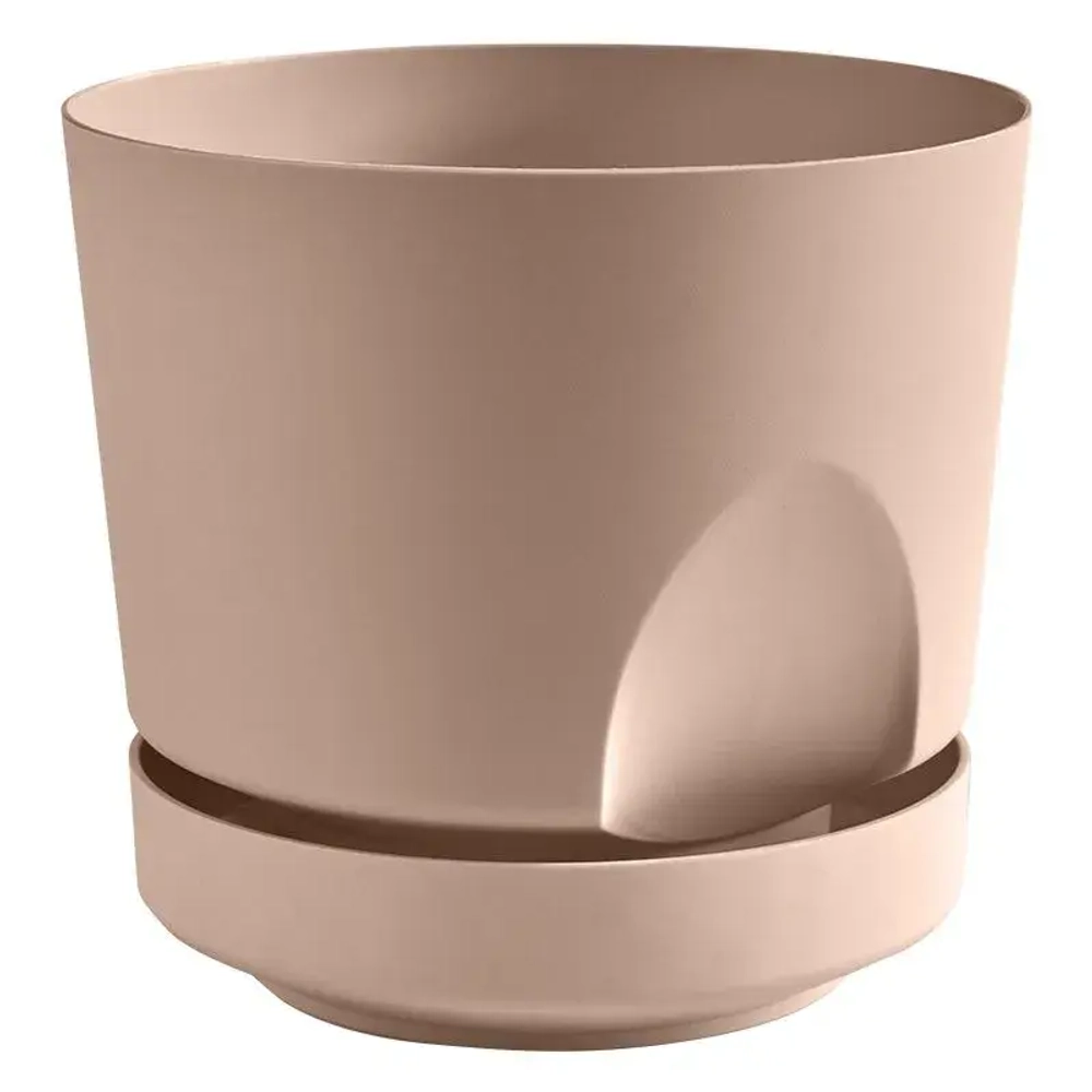 Кашпо Тренд (0,8л.) Цв. Фраппе (Арт. КШ-4099)