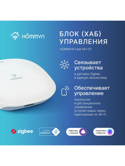 Блок управления (шлюз) HOMMYN Hub HH-01