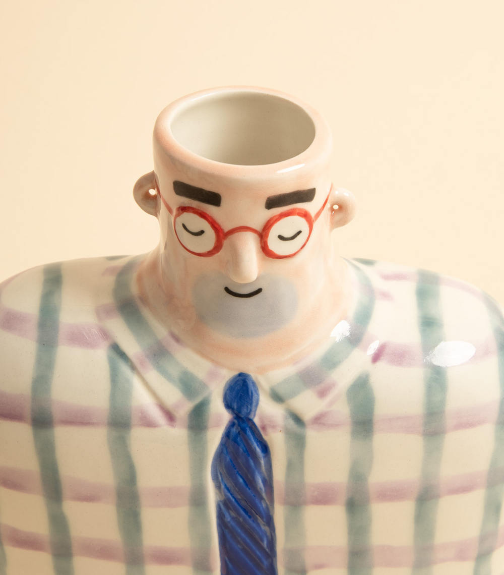 Ваза – Мужчина в очках | ВАЗАНЕВАЗА