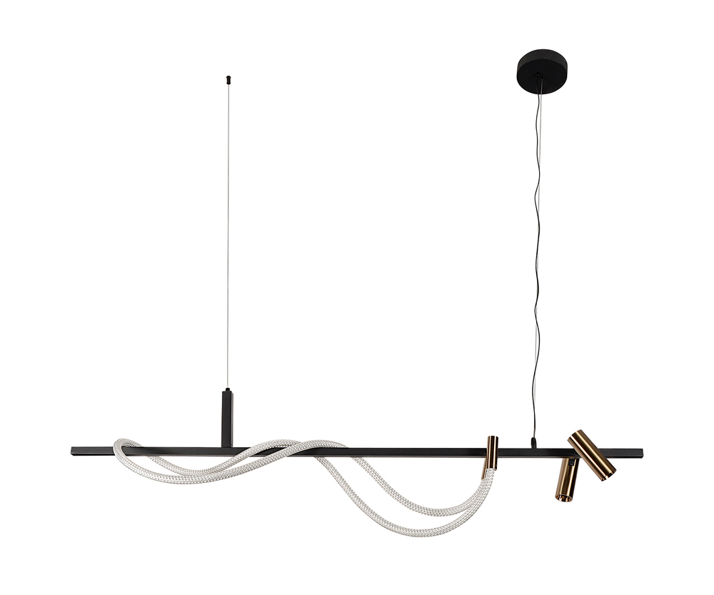 08039K-140A,19(20) Подвес Кайли черный/бронза