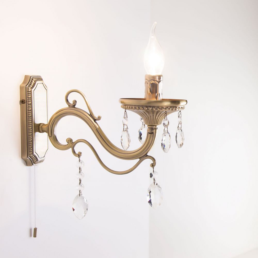 Citilux Кармен CL404313 Бра с выключателем Бронза