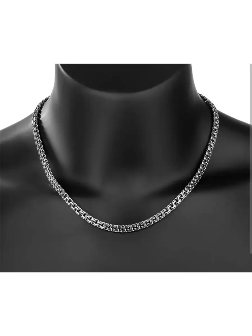 Серебряная цепочка Бисмарк