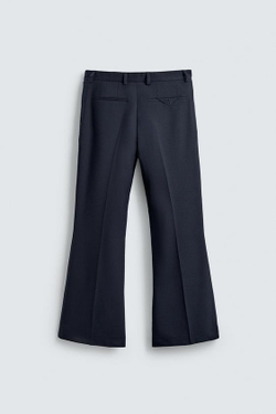 ZARA HARRY LAMBERT X DISNEY БРЮКИ КЛЕШ, МОРСКОЙ СИНИЙ