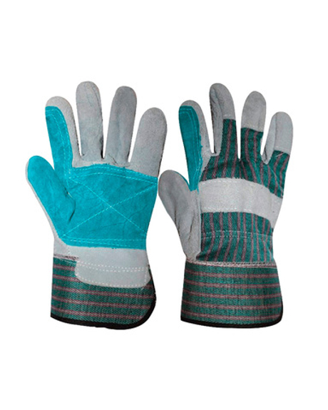 Перчатки утепленные спилковые Докер (утеплитель иск.мех)