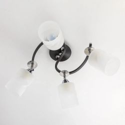 Citilux Сиерра CL119241 Люстра с поворотными плафонами Чёрная