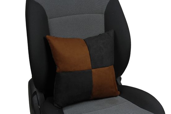 Автомобильная подушка в салон из алькантары
