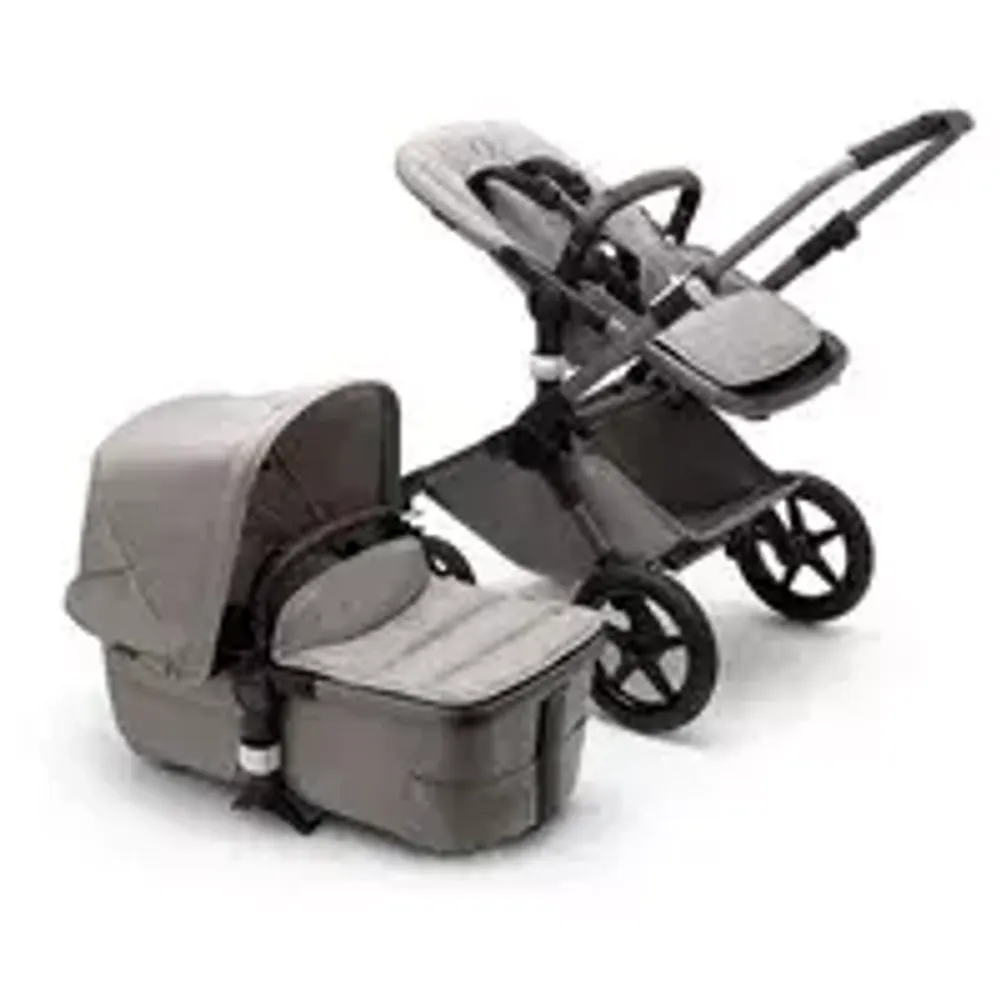 Коляска 2 в 1 Bugaboo Fox3 Complete Mineral Graphite/Light Grey