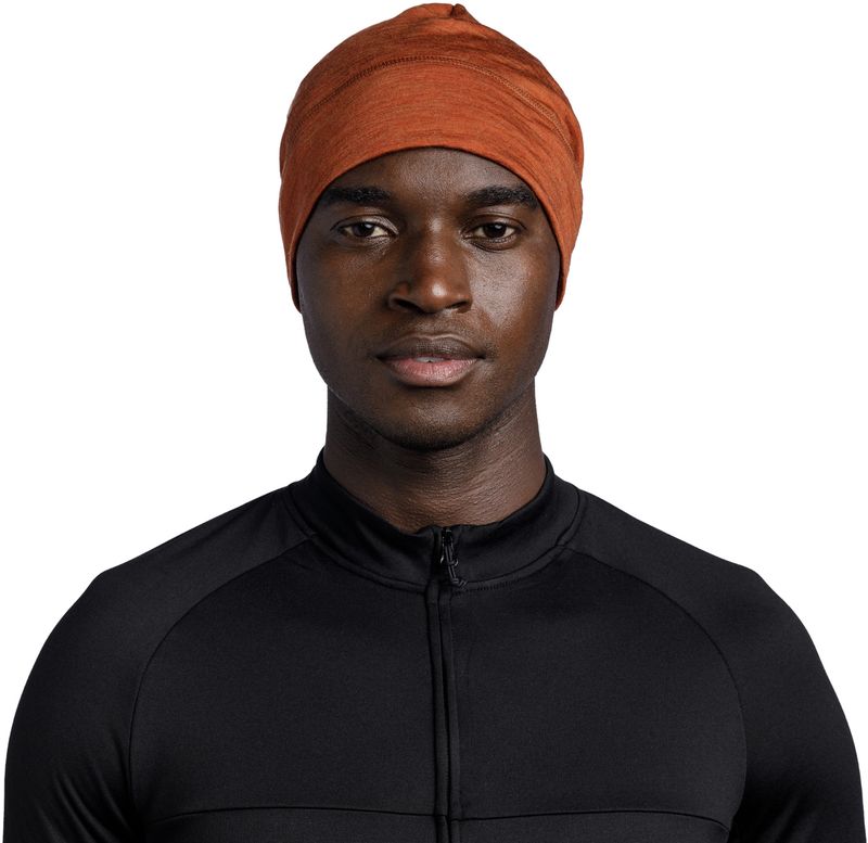 Шапка шерстяная Buff Merino Lightweight Solid Cinnamon Фото 2