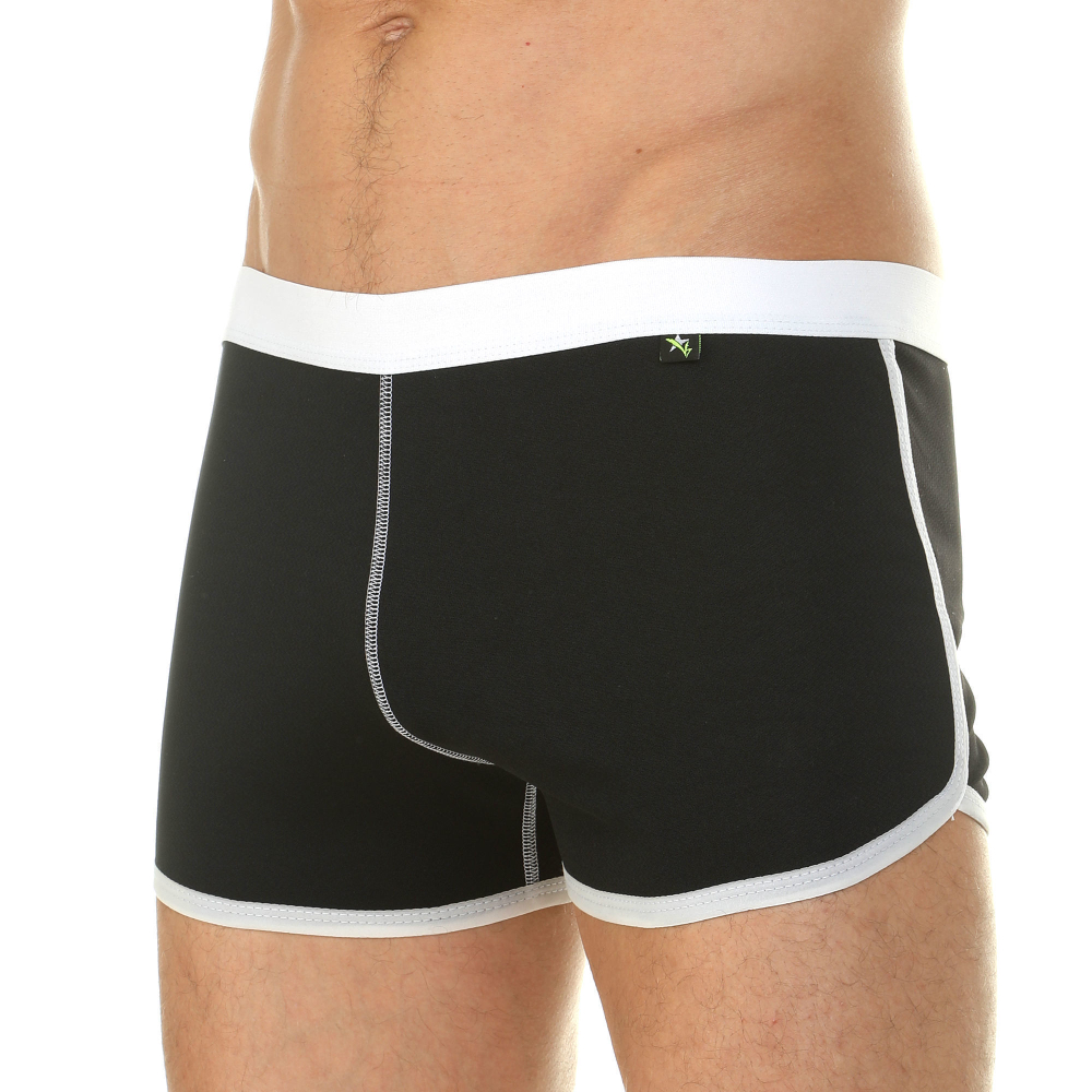 Мужские шорты домашние черные Van Baam VB0502