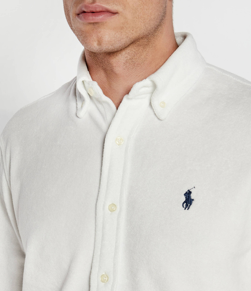 Рубашка TERRY POLO RALPH LAUREN - белый(710941531)