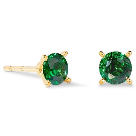 Серьги Coeur de Lion Dark Green-Gold 0207/21-0549