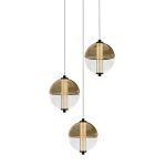 Подвесной светильник MD24022079-3A black/amber