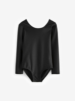 Боди с длинным рукавом для девочки Next Q81-334, Черный