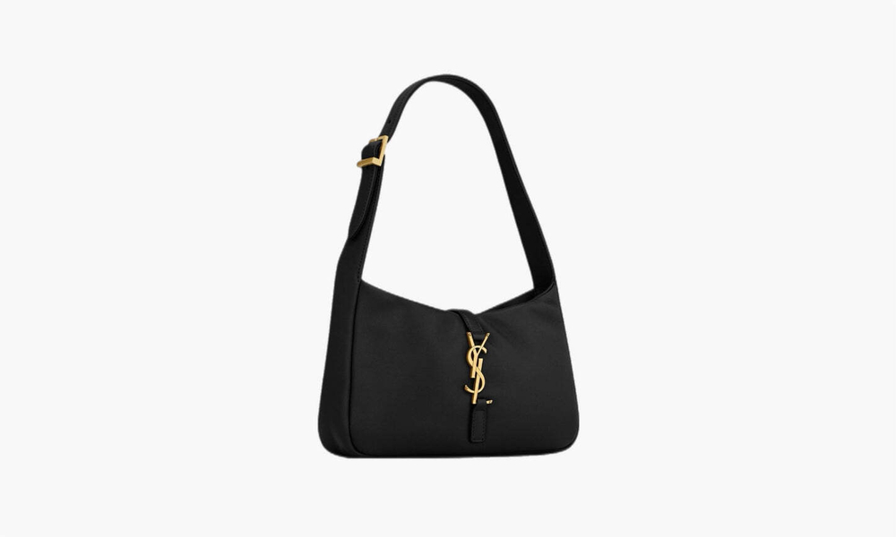 Сумка Saint Laurent Le 5 À 7 Padded Limbskin Leather Bag "Noir"