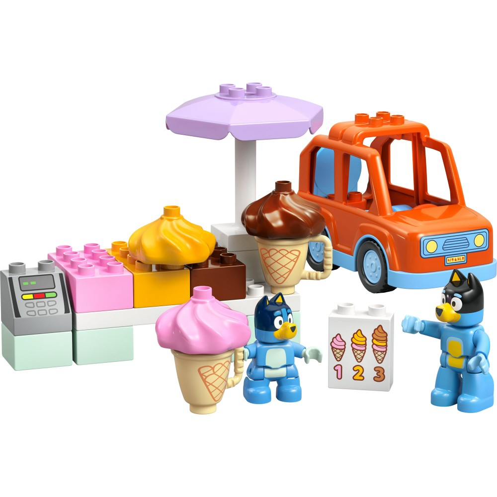 Конструктор LEGO DUPLO Bluey 1860 10458 Поход за мороженым с Блю — фото 5