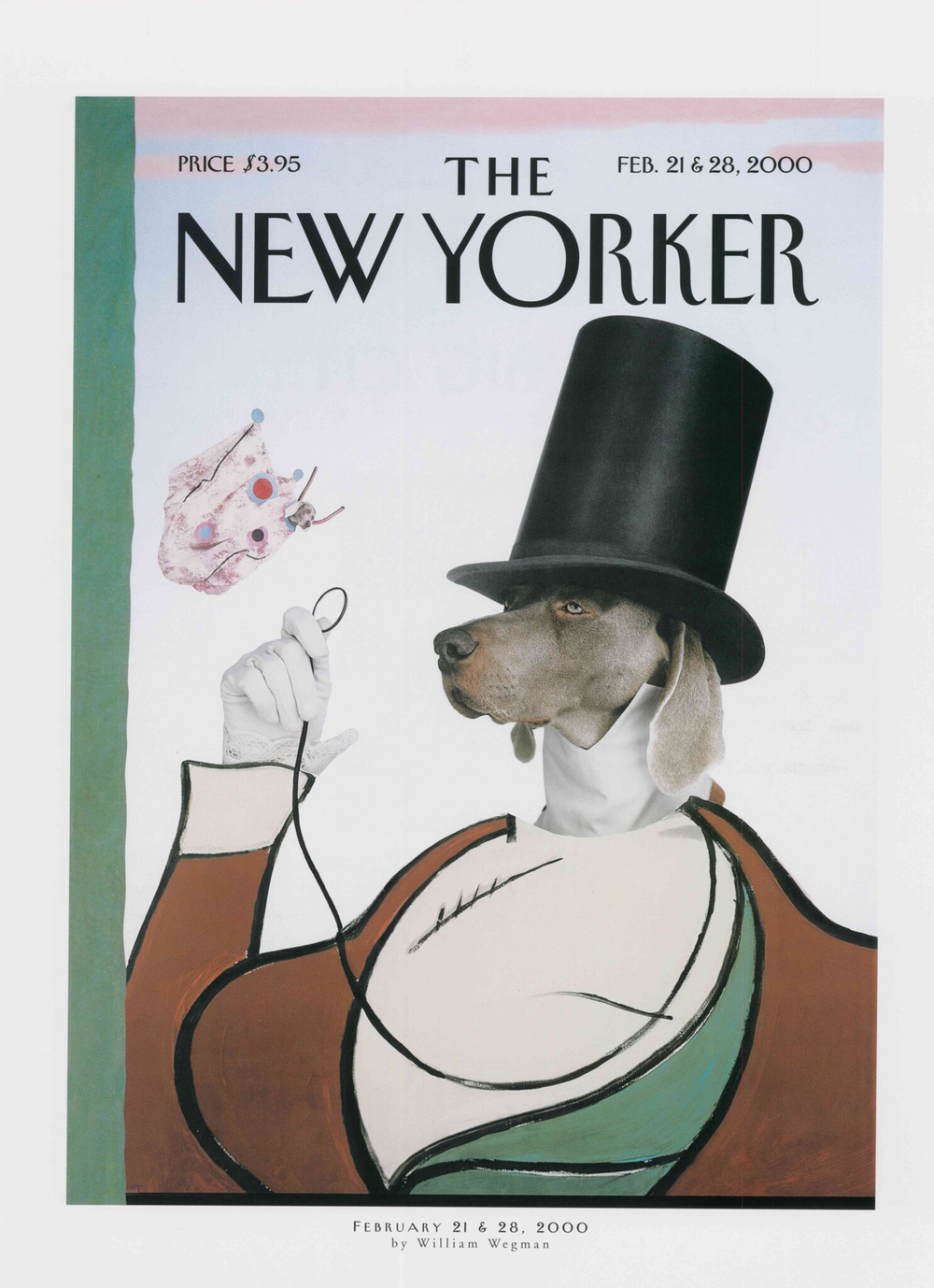 Постер журнала The New Yorker 21-02-2000, односторонний
