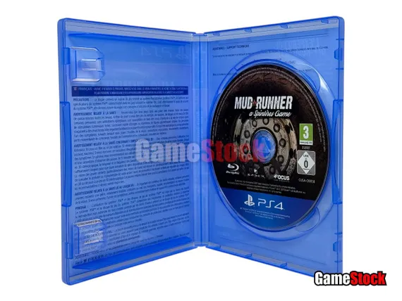 PS4 Spintires: MudRunner (Б/У, Русские субтитры, CUSA-09958)