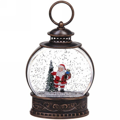 Сувенир с подсветкой Christmas «Шар - Сказочный Дед Мороз» 12,7х9х3,6 см (3хAG13)