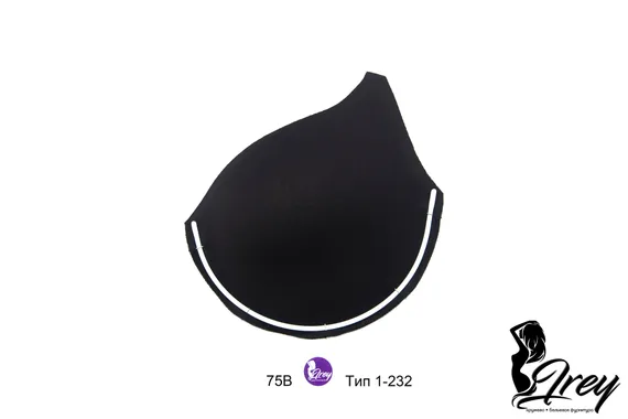 Чашки спейсер АМ-01, 75В-80А-70С-65D, серебристый пион 168