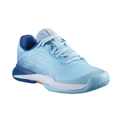 Детские теннисные кроссовки Babolat Jet Mach 3 All Court Shoe Kids - Light Blue, Blue