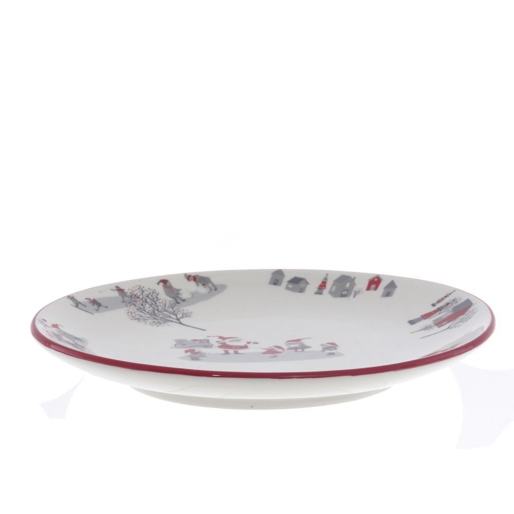 GAEM Тарелка "Новогодняя история", D 21 см, L21 W21 H2,5 см