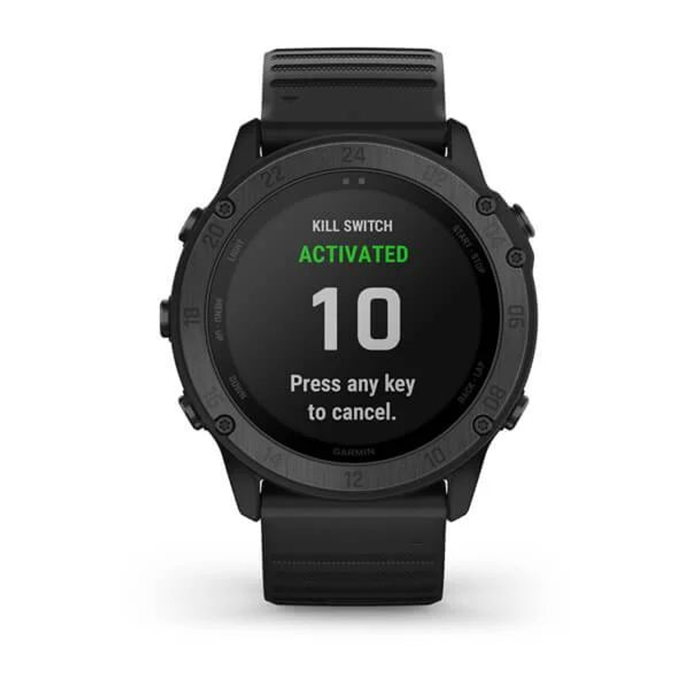 Смарт-часы GARMIN  TACTIX DELTA Sapphire Edition - Черное DLC-покрытие с черным ремешком, 010-02357-01