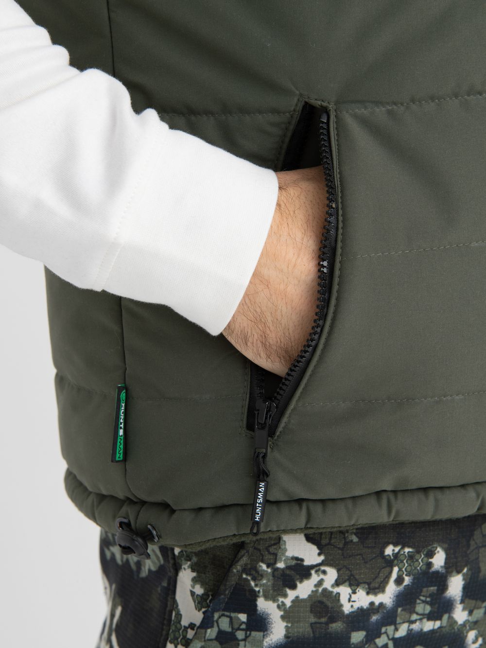 Жилет демисезонный Фристайл ткань Канада цвет Олива